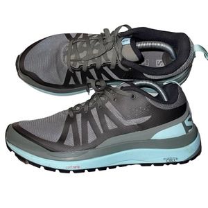 Salomon Odyssey Pro Hiking Trail Shoes Women's size 9.5 Outdoor Gray